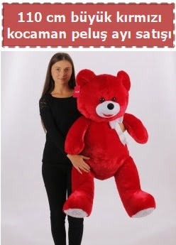 110 cm byk krmz kocaman pelu ay  Ankara iek sat 